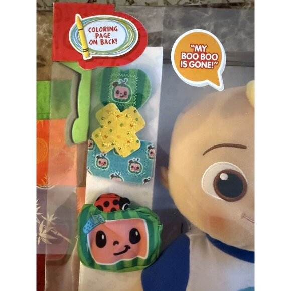CoComelon Official Boo Boo JJ Plush Doll Interactive Toy Doctor Pretend Play New - Picture 4 of 14